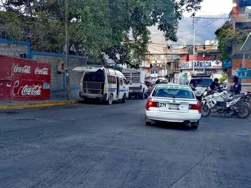 Reanudan paulatinamente labores del transporte foráneo y local en Chilpancingo