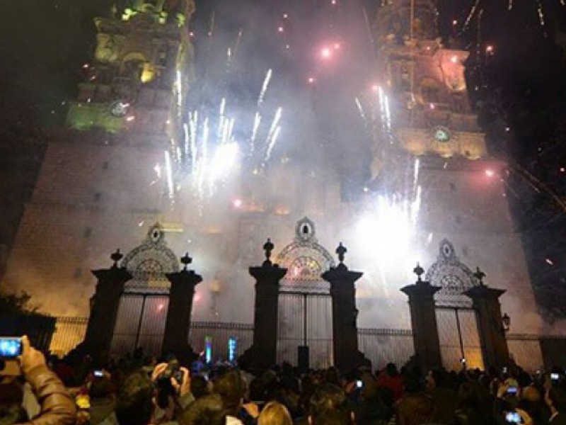 Reanudarán encendido de Catedral este fin de semana en Morelia