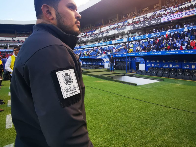 Reapertura del Estadio Corregidora transcurre con saldo blanco