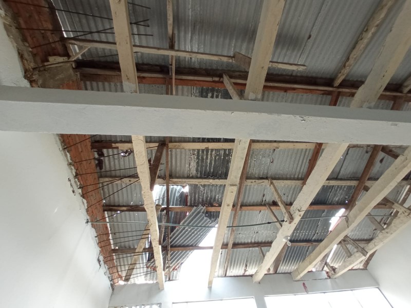 Reaperturan museo en Tumilco; urgen láminas para rehabilitar el techado