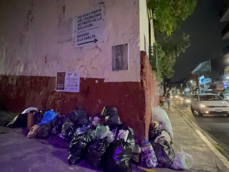 Rebasada, flotilla de limpia pública en Xalapa