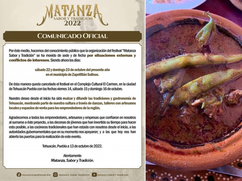 Niegan permisos a festival de Matanza organizado por gestores culturales