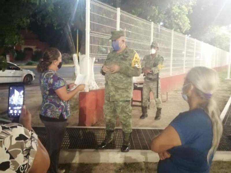 Rechazan militares a paciente en el Hospital Covid-19 número 25