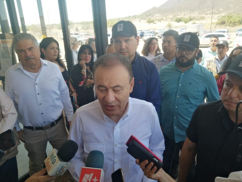 Rechaza Alfonso Durazo el proyecto para desalinizadora en Sonora