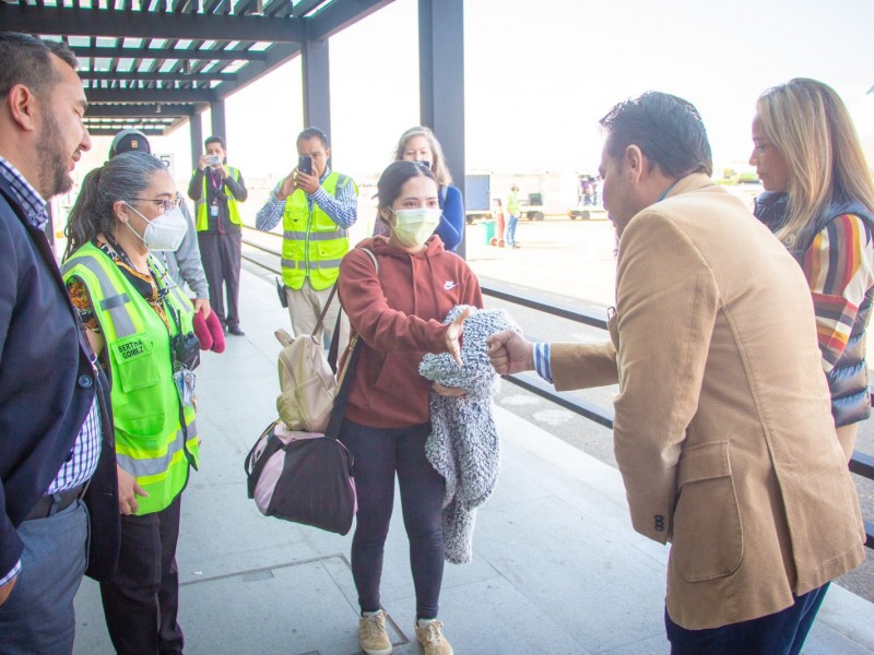 Recibe Aeropuerto Internacional de Morelia su pasajera número un millón