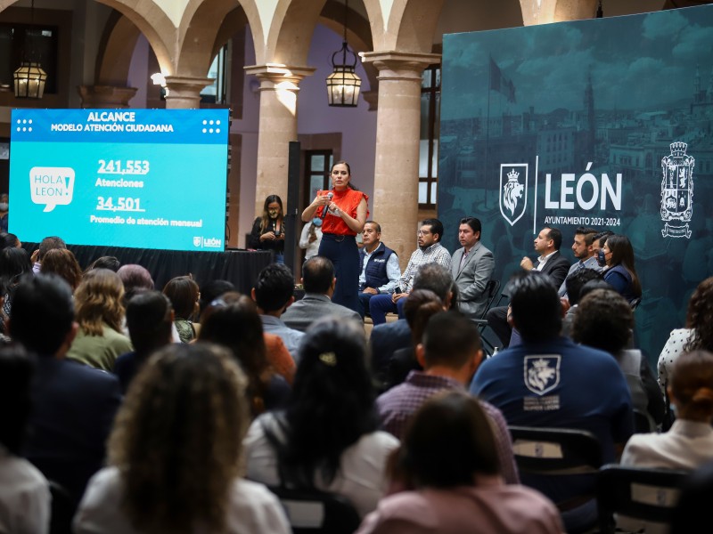 Recibe Ayuntamiento de León más de 23 mil denuncias ciudadanas