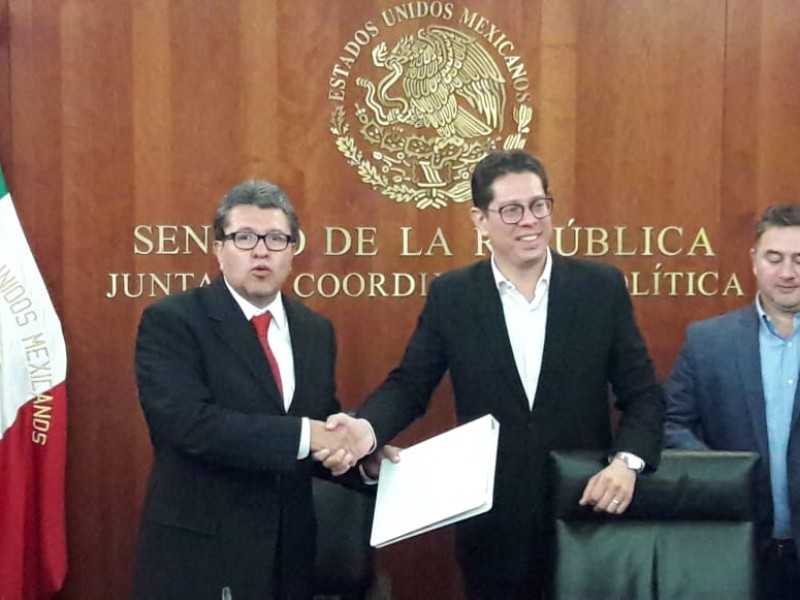 Recibe Monreal acuerdo del TLCAN