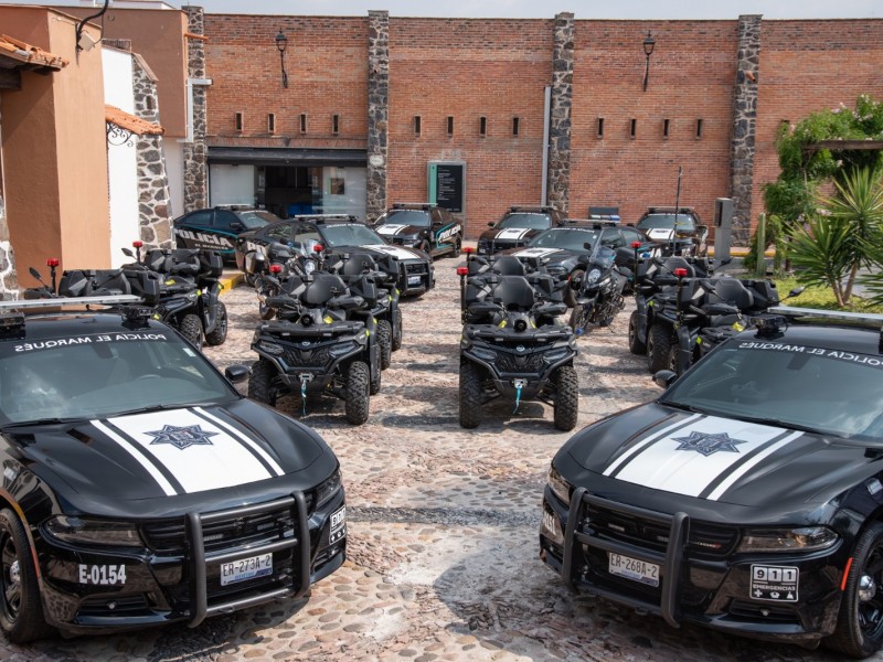 Recibe municipio de El Marqués nuevas unidades para seguridad