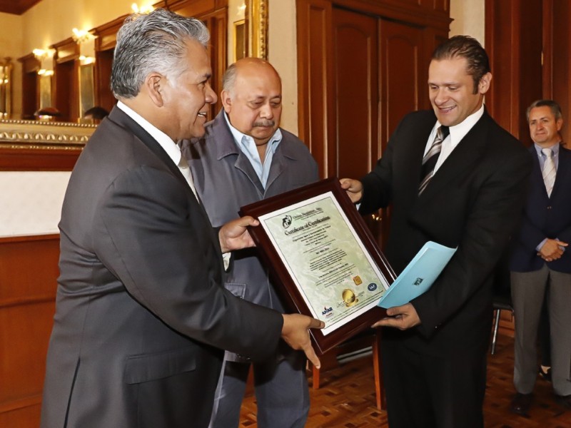 Recibe OAyST Recertificación ISO 9001:2015