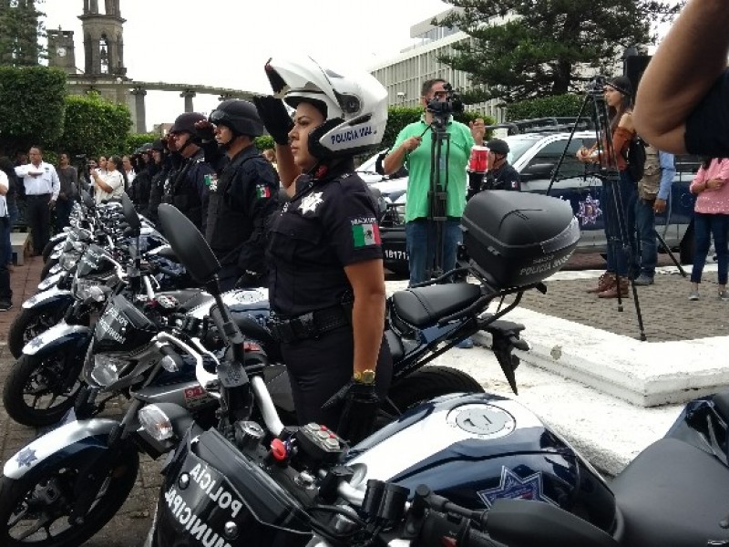 Recibe policía municipal homologación salarial