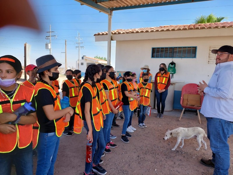 Recibe PTAR a 30 alumnos de la Luis G. Cano