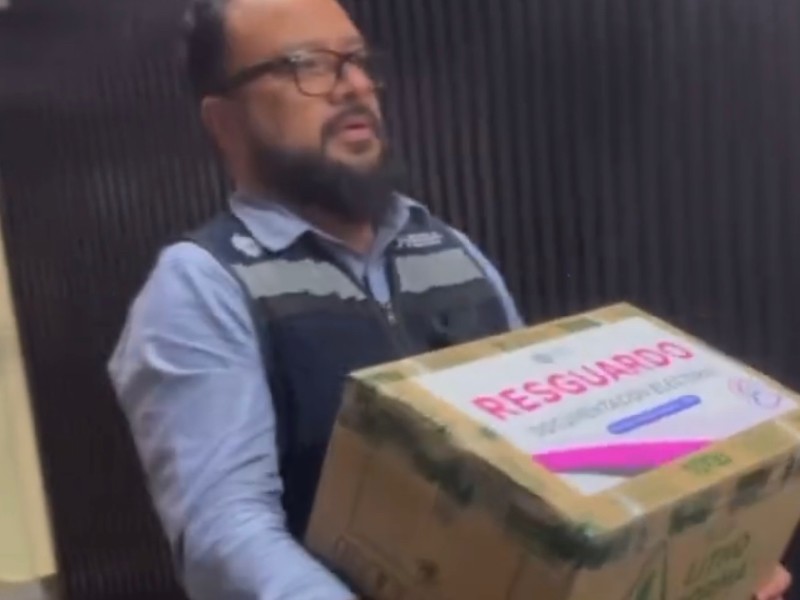 Reciben boletas electorales para voto anticipado