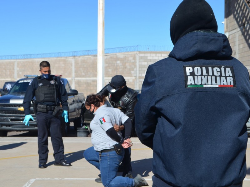 Reciben capacitación 200 policías auxiliares