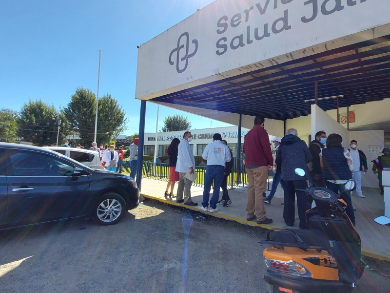 Reciben segunda dosis Covid el 99.7% del personal médico