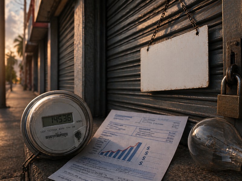 Recibos de luz al triple; advierten cierre de comercios en Los Mochis