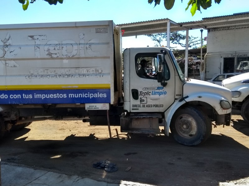 Recolección de basura falla en zonas rurales