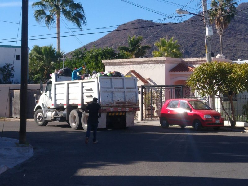 Recolecta Servicios Públicos más de cien toneladas de residuos sólidos