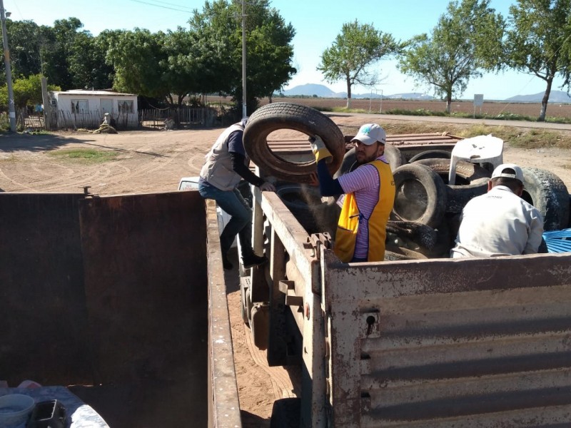 Recolectan 30 toneladas de cacharro en comunidades