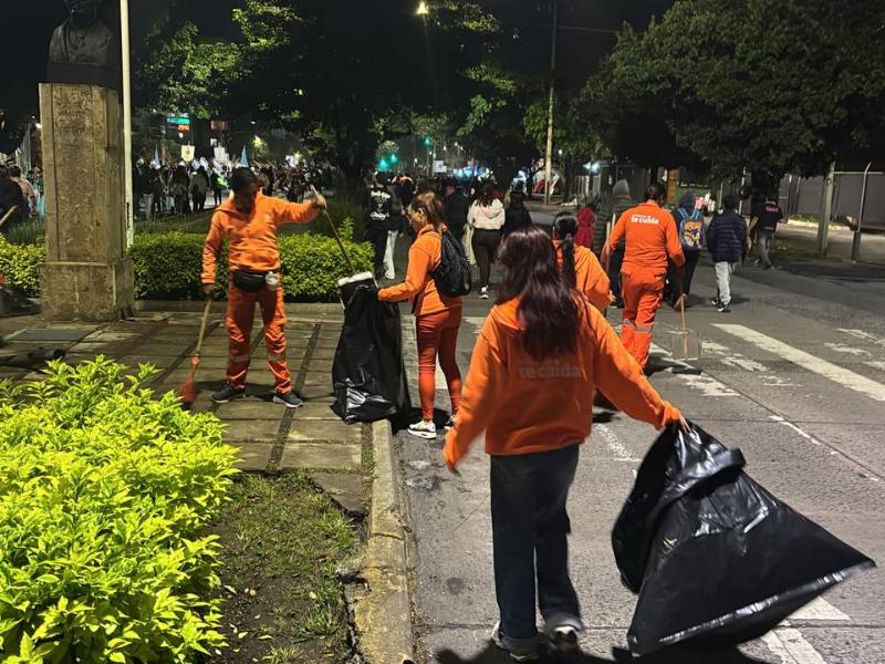 Recolectan 67 toneladas de residuos tras la Romería 2026