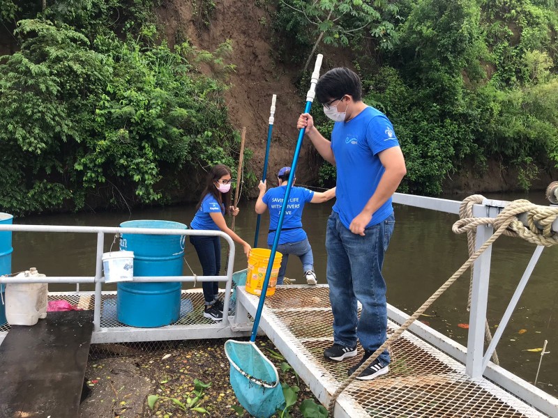 Recolectan casi 3 toneladas de basura en río Jamapa