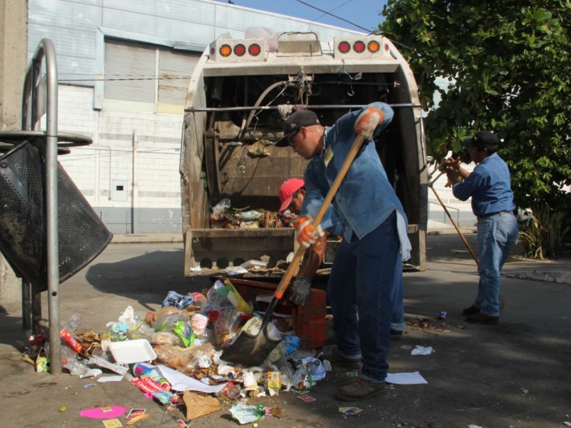 Recolectan diariamente 250 toneladas de basura en vacaciones