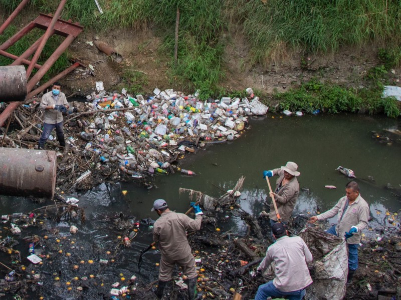 Recolectan en Poza Rica más de 18 toneladas de basura