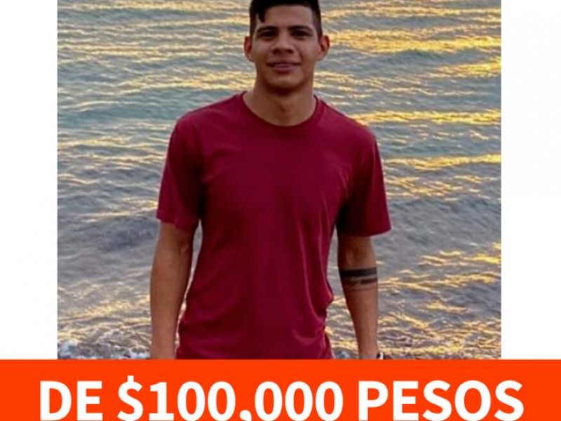 Recompensa de 100 mil pesos para dar con Manuel