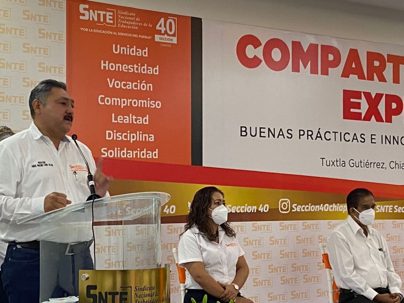 Reconoce Sección 40 SNTE a docentes en pandemia Covid