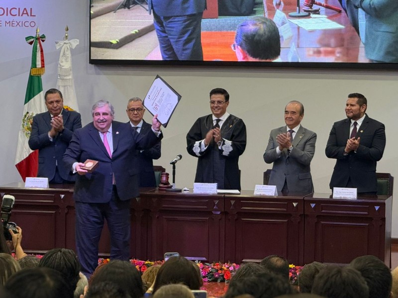 Reconocen a magistrados y magistradas mexiquenses por su labor judicial