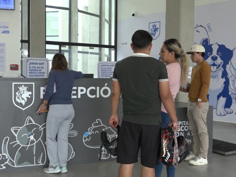 Reconocen calidad y precios pero piden más personal en Hospital Veterinario