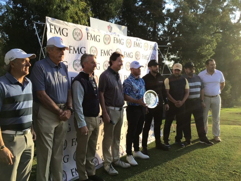 Reconoce Federación Mexicana de Golf a Canelo Álvarez