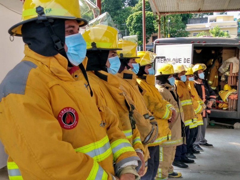 Reconocen labor de Bomberos en Tuxpan