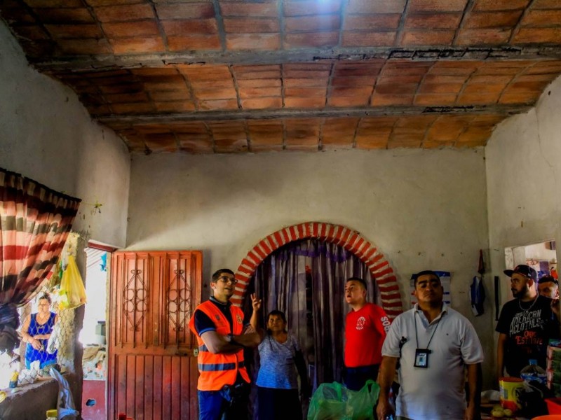 Reconoció Protección Civil zona de temblores en Rosamorada