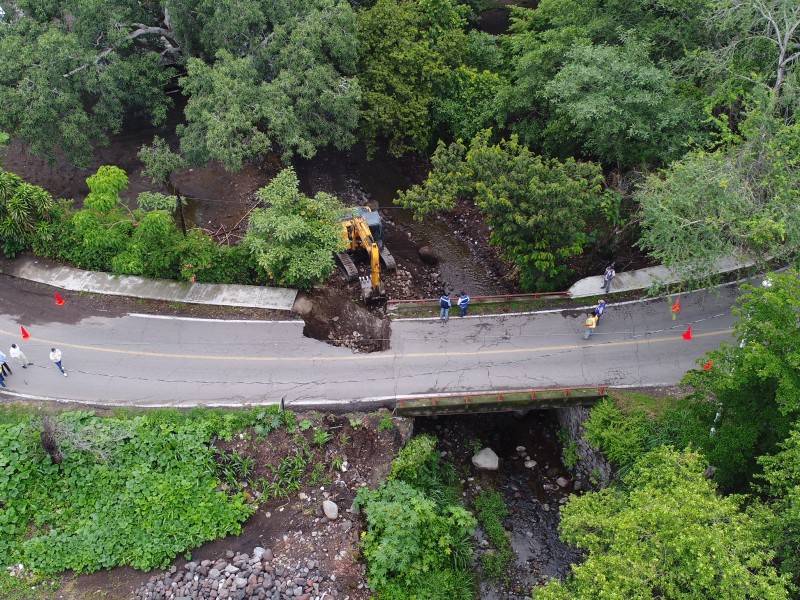 Reconstruyen tres puentes en camino Trapiche-San Joaquín