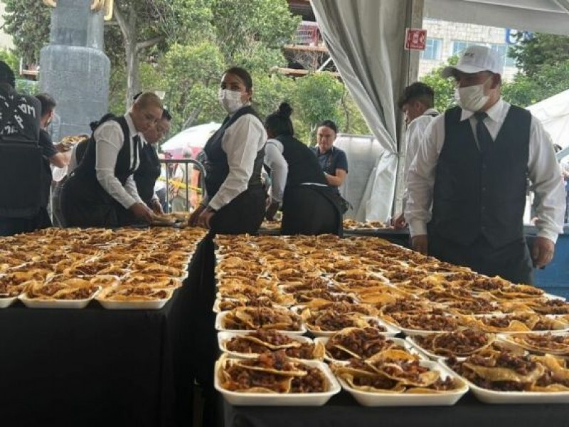 Récord Guinness 6 mil tacos en una hora