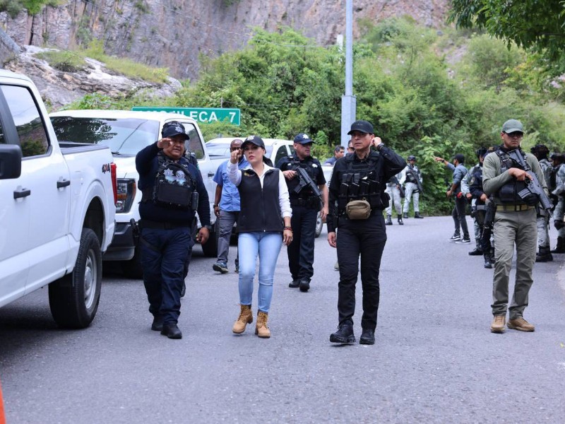 Recorre Evelyn Salgado Chilpancingo con fuerte operativo de seguridad