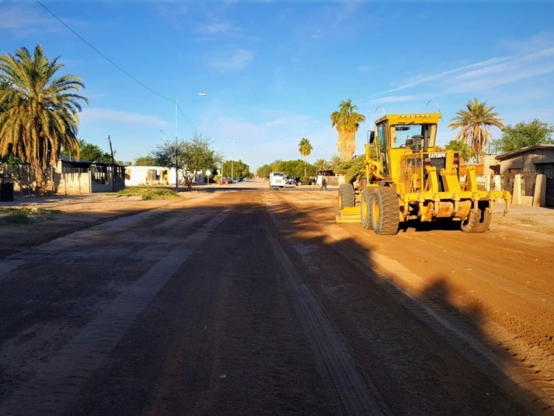 Recorre Plan Cisterna con regado y nivelación de calles