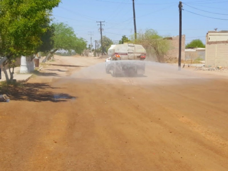 Recorre Plan Cisterna varias colonias esta semana