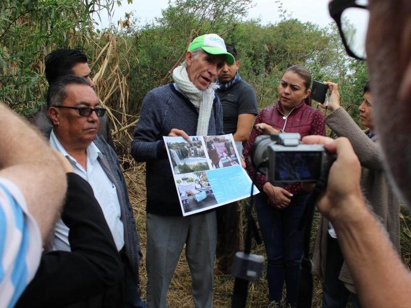 Recorren El Salto para comprobar contaminación del agua