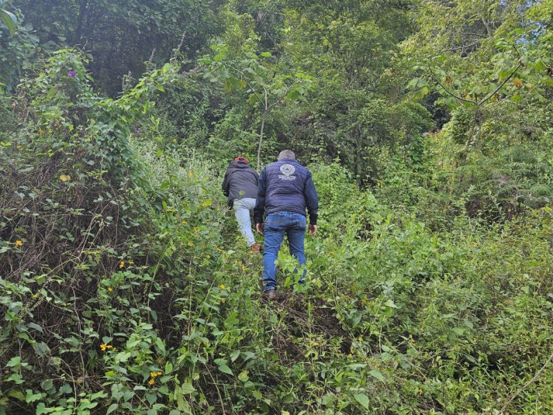 Recorridos para supervisión de riesgos en la zona serrana