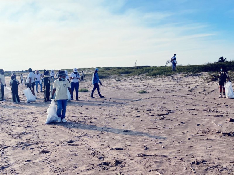 Recorrieron Barra Norte en jornada de limpieza