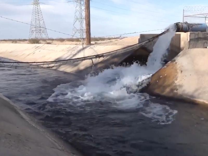 Recortes de agua presionan al campo de San Luis y Mexicali