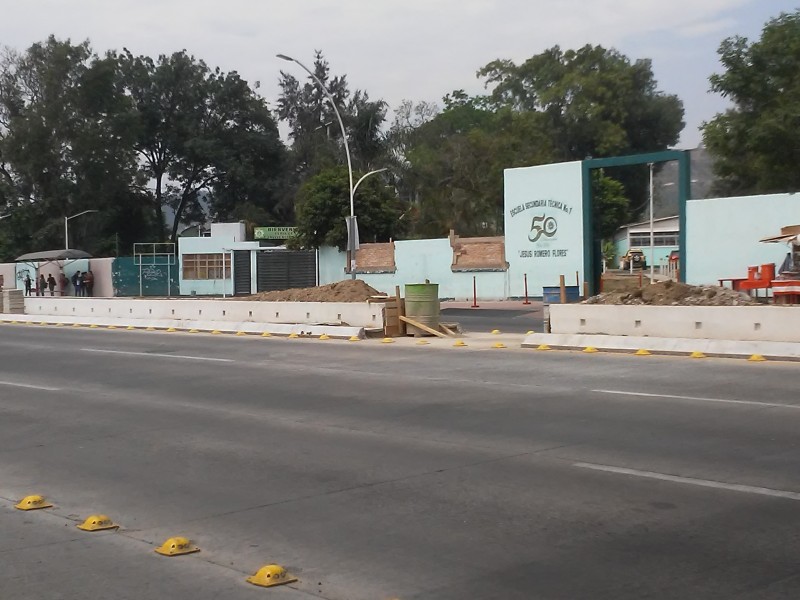 Rectifican el pase peatonal de Blvd Tepic-Xalisco