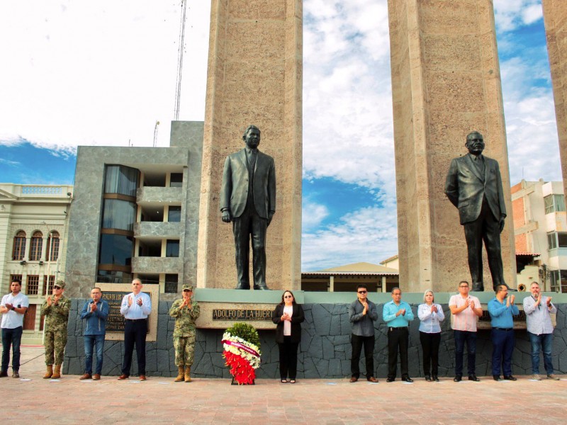 Recuerdan aniversario del Natalicio de Adolfo de la Huerta Marcor