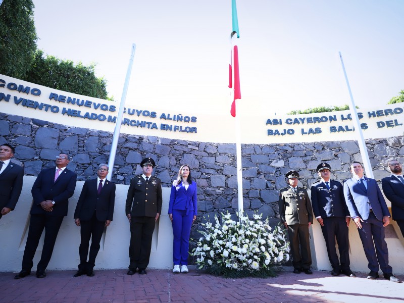 Recuerdan el valor y patriotismo de los Niños Héroes