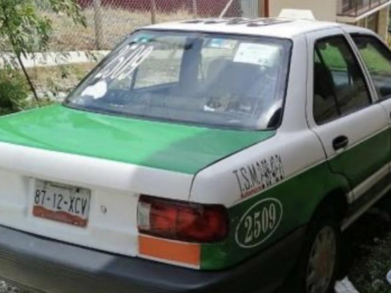 Recupera SSP taxi robado en Las Vigas