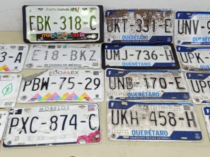 Recupera tus placas vehiculares extraviadas durante las lluvias en Querétaro