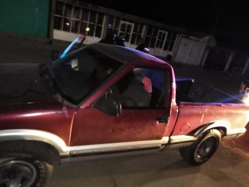 Recuperan camioneta robada en Morelos