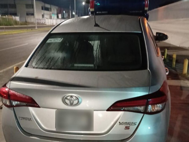 Recuperan en comunidad de Corea vehículo robado