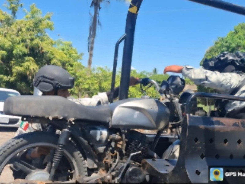 Recuperan moto y vehículo robados en Culiacán